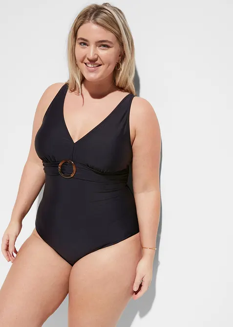 Baddr&auml;kt med V-ringning och l&auml;tt formande effekt, bonprix