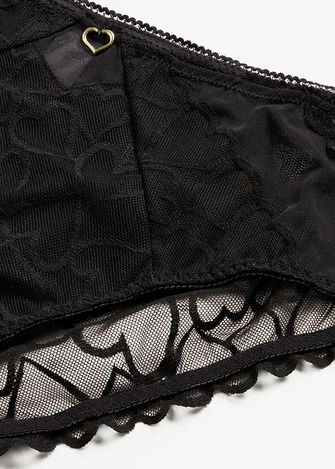 Maxitrosa med skir spets, bonprix