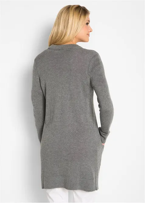 L&aring;ng cardigan, l&aring;ng&auml;rmad, bonprix