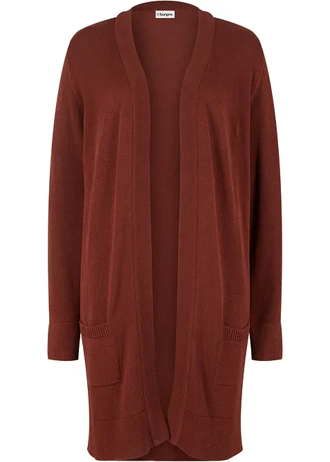 L&aring;ng cardigan, l&aring;ng&auml;rmad, bonprix