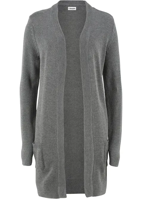 L&aring;ng cardigan, l&aring;ng&auml;rmad, bonprix