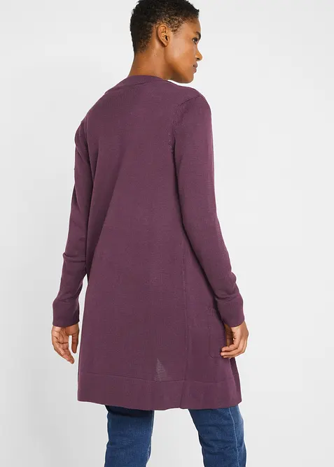 L&aring;ng cardigan, l&aring;ng&auml;rmad, bonprix