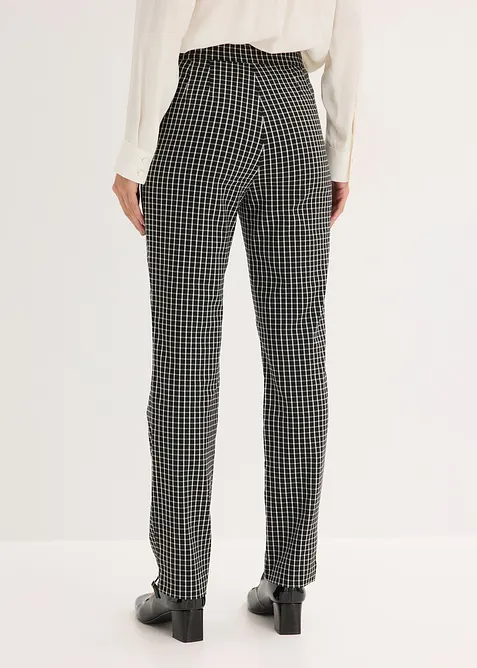 Vid dra-p&aring; byxa av bengalin, bonprix