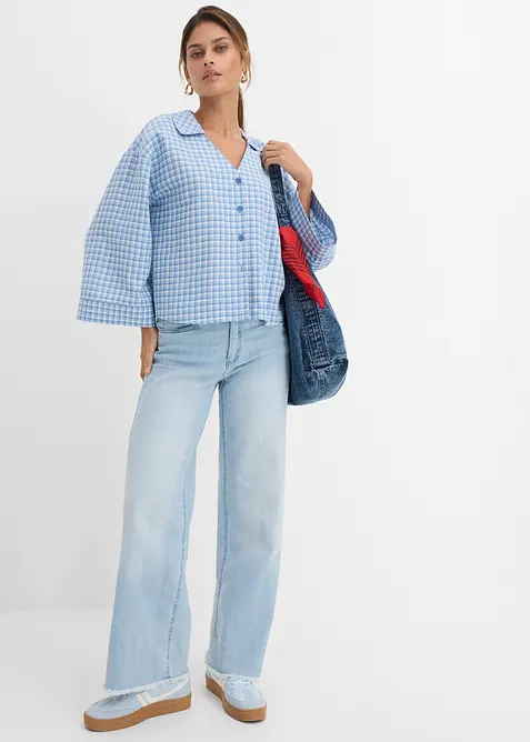 Wide Leg Jeans High Waist, bonprix