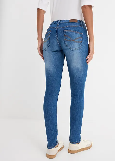 Skinny Jeans Mid Waist, Stretch, bonprix