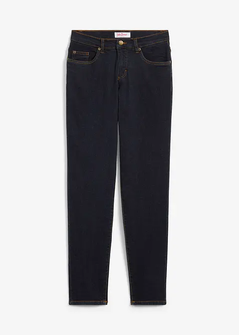 Mom Jeans Mid Waist, l&aring;nga ben, bonprix