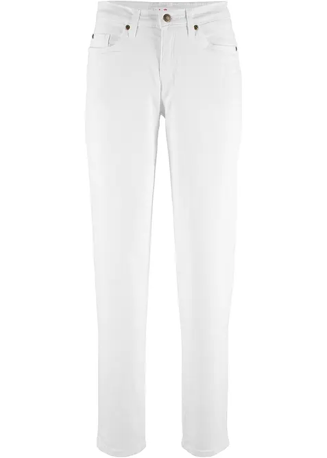 Mom Jeans Mid Waist, l&aring;nga ben, bonprix