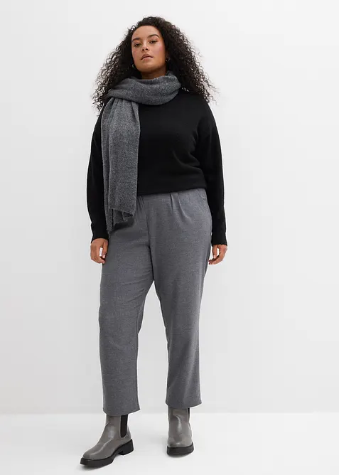 Stickad tr&ouml;ja i oversizemodell, bonprix