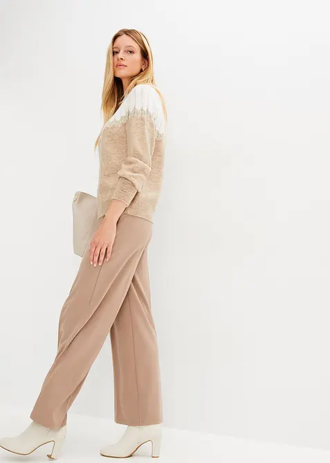 Tr&ouml;ja med h&aring;lm&ouml;nster, bonprix