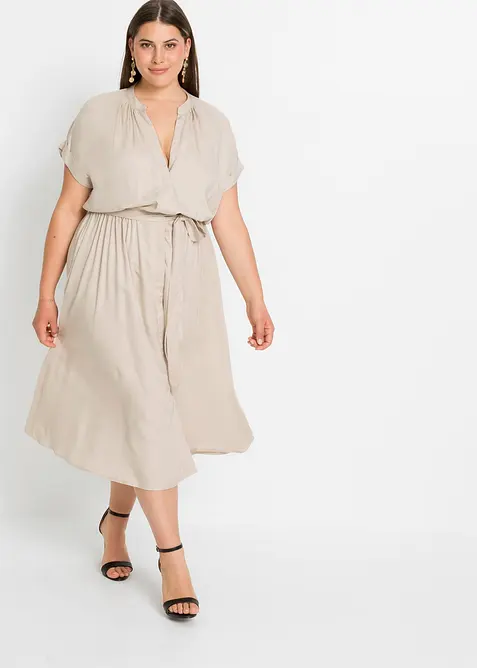 Skjortkl&auml;nning, bonprix