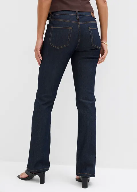 Bootcut jeans Mid Waist, Komfort-Stretch, bonprix