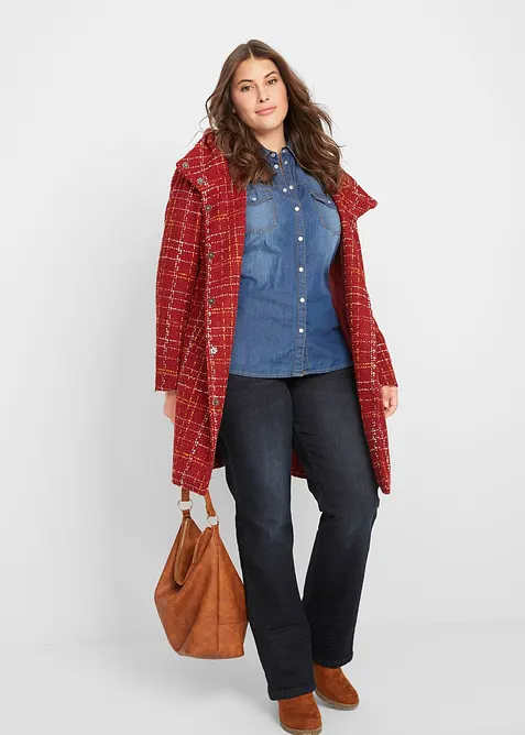 Bootcut Jeans Mid Waist, Stretch, bonprix