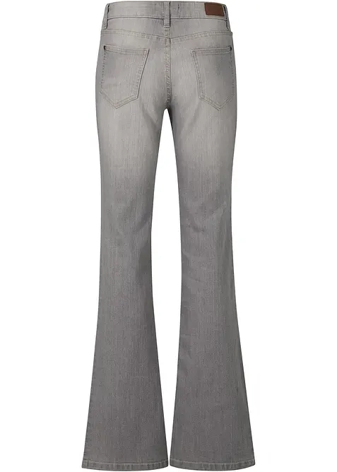 Bootcut Jeans Mid Waist, Comfort Stretch, bonprix