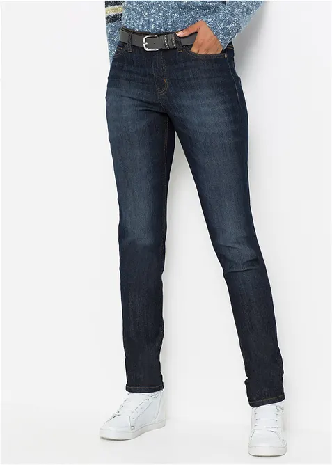 Mom Jeans Mid Waist, Stretch, bonprix