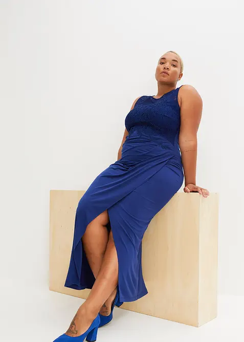 Maxikl&auml;nning med spets, bonprix