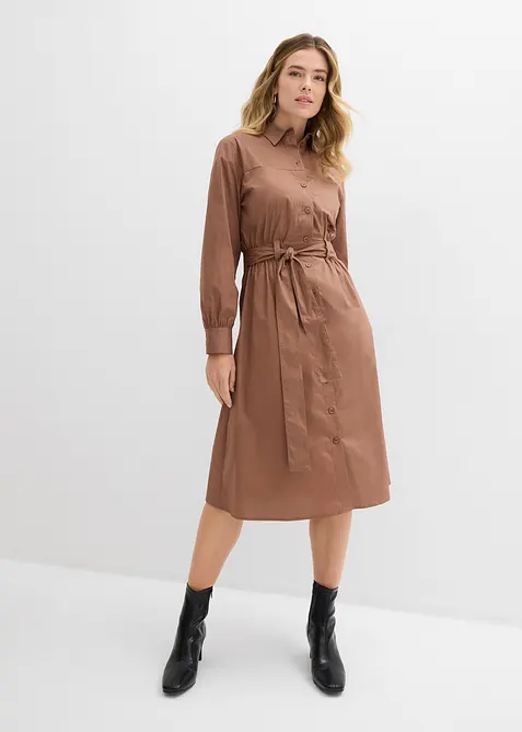 Skjortkl&auml;nning, bonprix