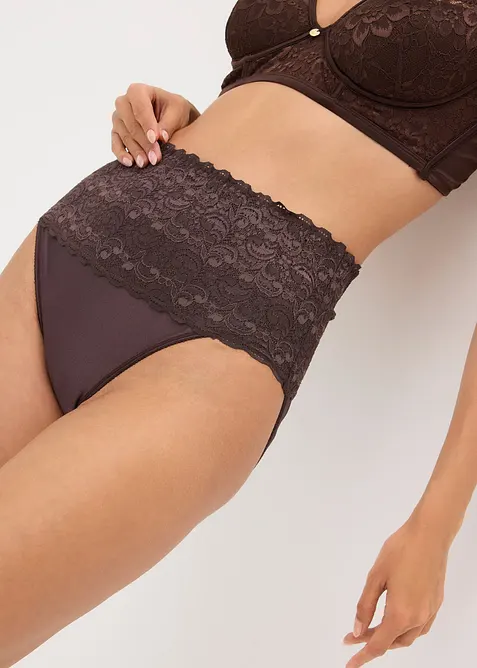 Trosa med kraftigt formande effekt (2-pack), bonprix