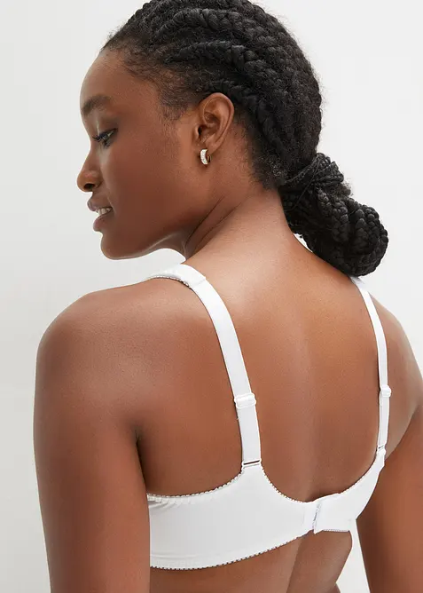 T-shirtbeh&aring; med bygel och glansigt material (2-pack), bonprix