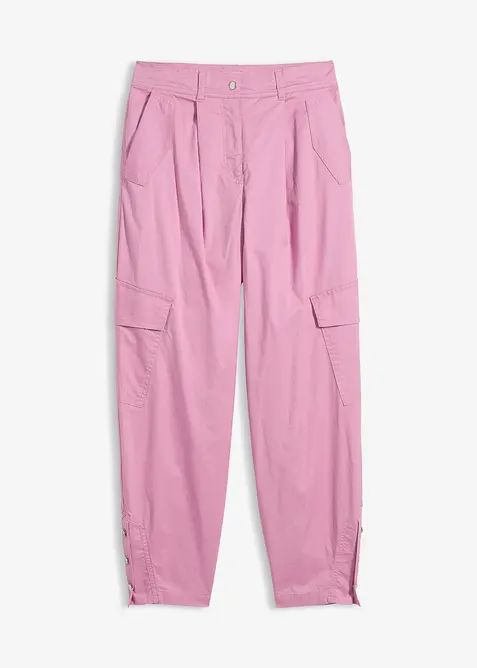 Cargobyxa av stretchigt bomullsmaterial, bonprix