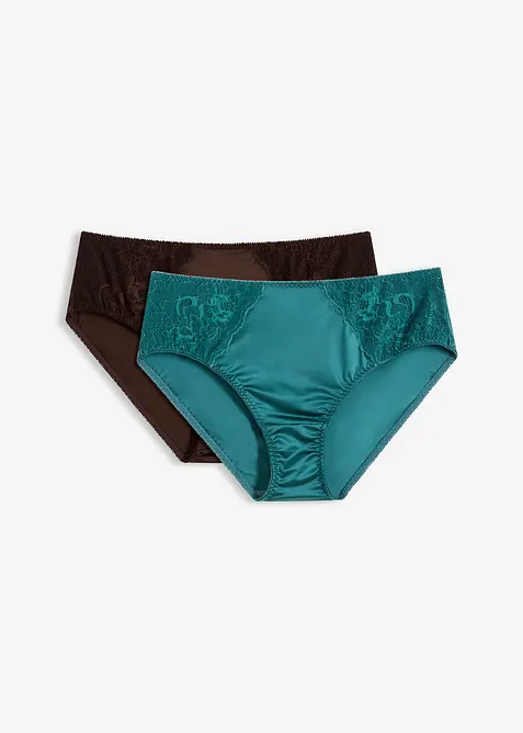 Maxitrosa med glansiga effekter (2-pack), bonprix