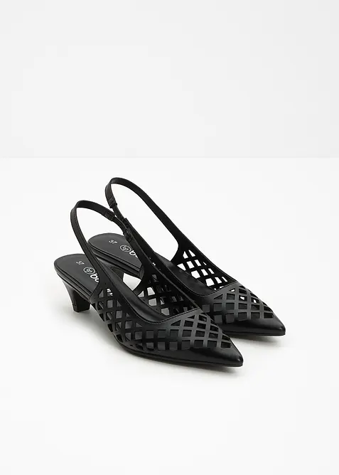 Slingbackpumps med cut-outs, bonprix