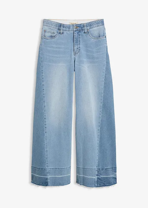 Wide Leg Jeans Mid Waist, bonprix