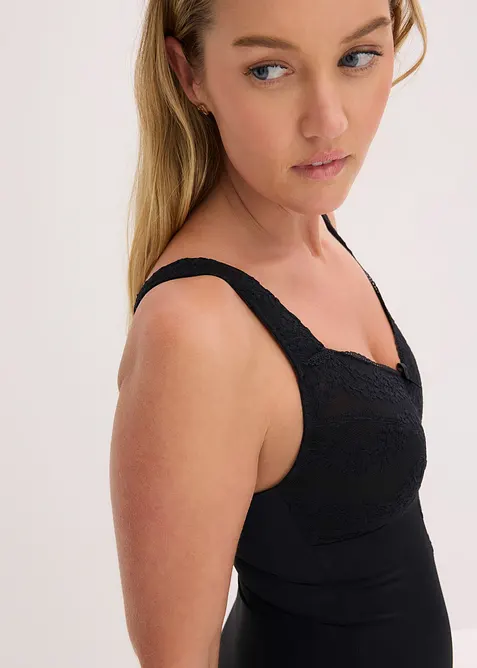 Body utan bygel, med medelh&ouml;g formande effekt och spets, bonprix