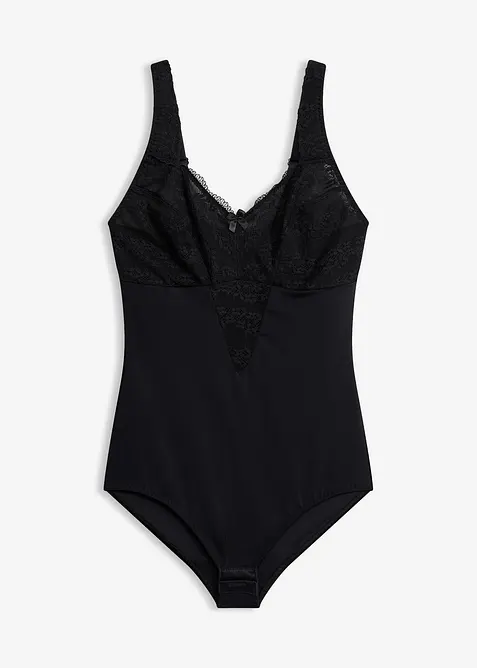 Body utan bygel, med medelh&ouml;g formande effekt och spets, bonprix