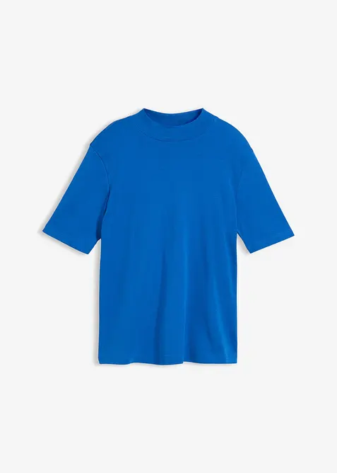 Ribbad topp i ren bomull, bonprix