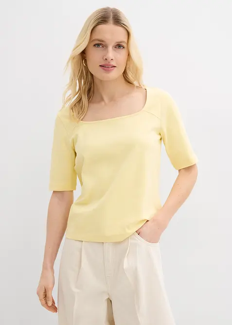 Topp av stabil, ekologisk bomull, bonprix