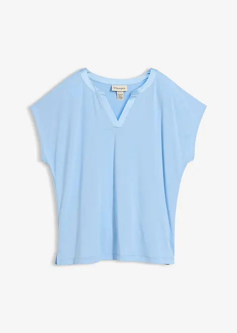 Topp med satinkant, bonprix