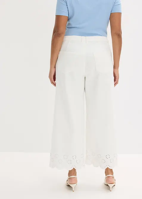 Culotter i elastisk bomullsmix, bonprix