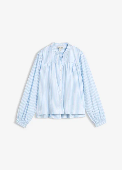 Blus av stabil poplin, bonprix