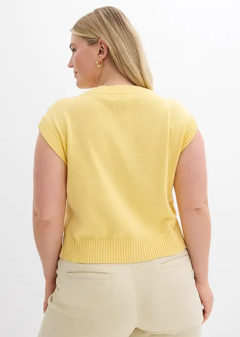 Stickad v&auml;st, bonprix