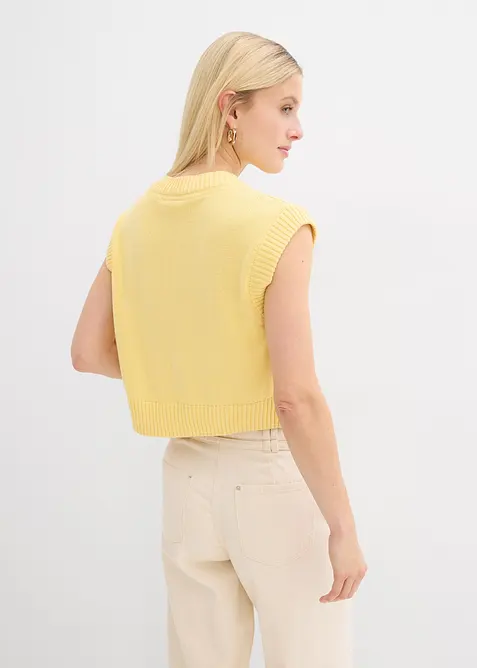 Stickad v&auml;st, bonprix