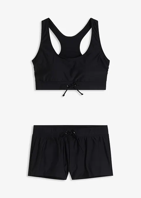 Bikini med BH-topp och badshorts (2 delar), bonprix