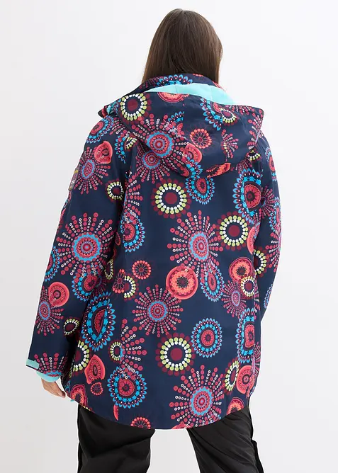 Vattent&auml;t 2-i-1-funktionsjacka med huva, bonprix