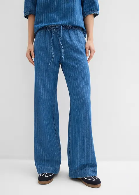 Wide Leg jeans Mid Waist, bonprix
