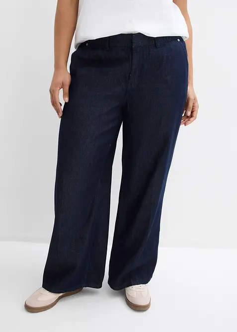 Wide Leg Jeans, Straight, bonprix