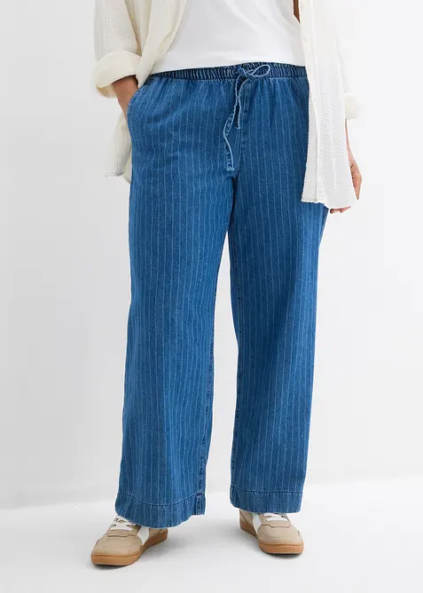 Wide Leg jeans Mid Waist, bonprix