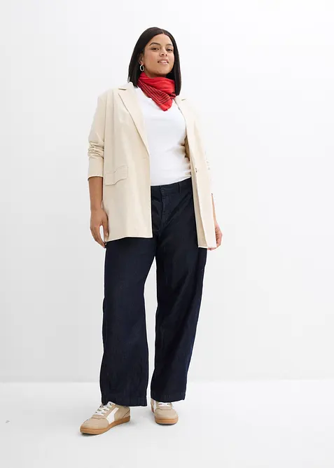 Barrel jeans, Mid Waist, bonprix