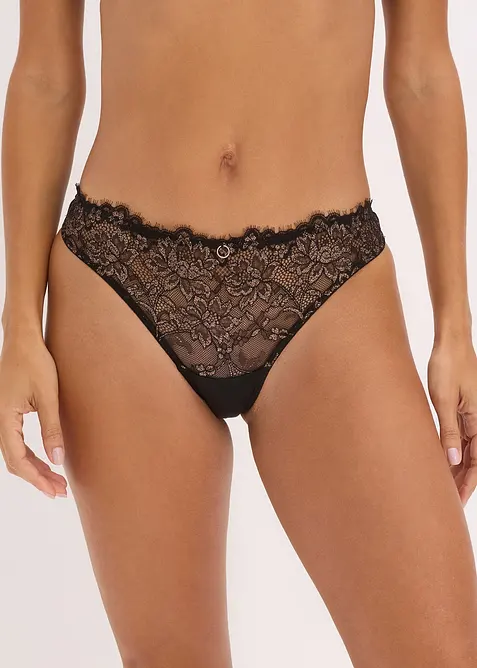 Stringtrosa med glittergarn, bonprix