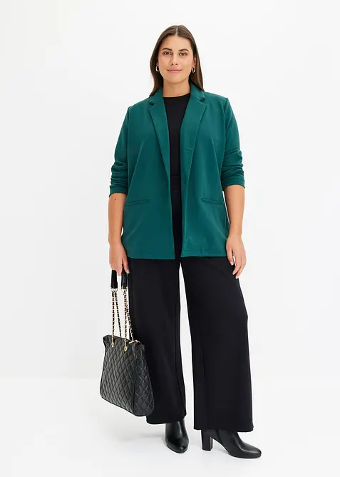 Kavaj i kr&auml;ppad jersey, bonprix