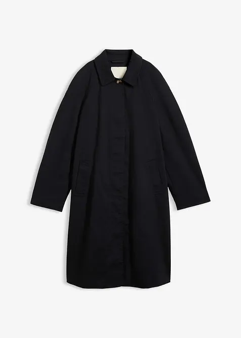Enkelkn&auml;ppt trenchcoat, bonprix
