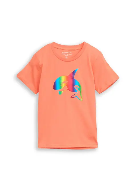 T-shirt fr&aring;n Tom Tailor, med ekologisk bomull (2-pack), Tom Tailor