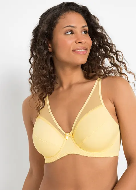 BH med bygel och mesh (2-pack), bonprix