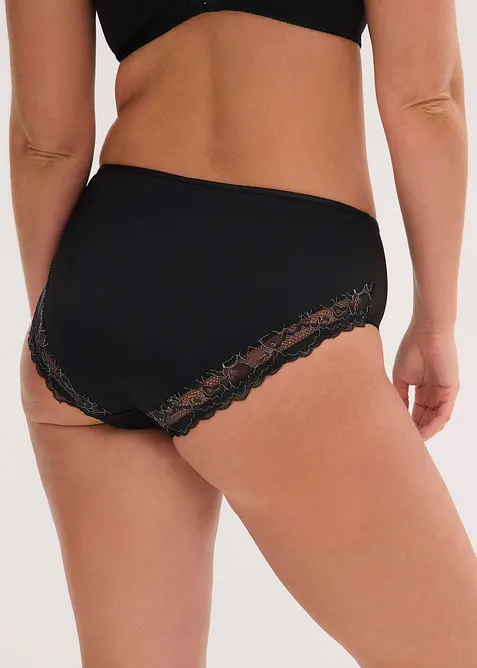 Maxitrosa med skir spets, bonprix