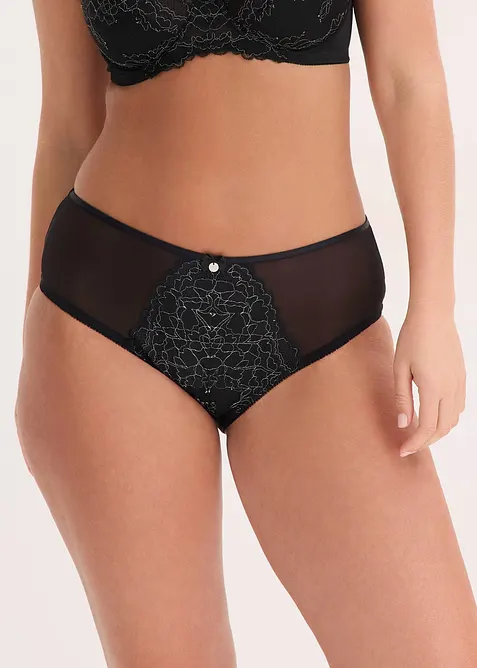 Maxitrosa med skir spets, bonprix