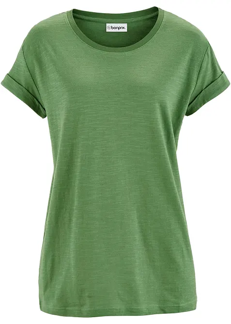 Kort&auml;rmad topp i fyrkantig modell, bonprix