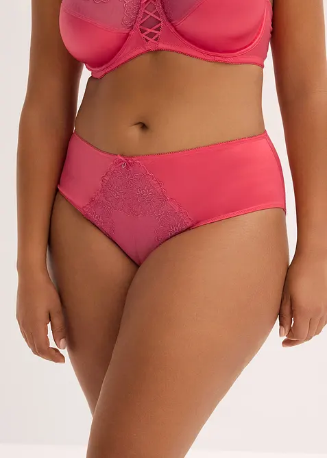 Maxitrosa med glittrande blombroderi, bonprix